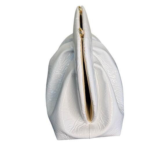 Themoire NWT Tia Pineapple Clutch Bag in Shell - Picture 9 of 16